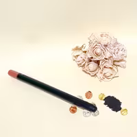 مداد سرمه گیاهی چشم و ابرو طبیعی مبین رنگ مشکی
