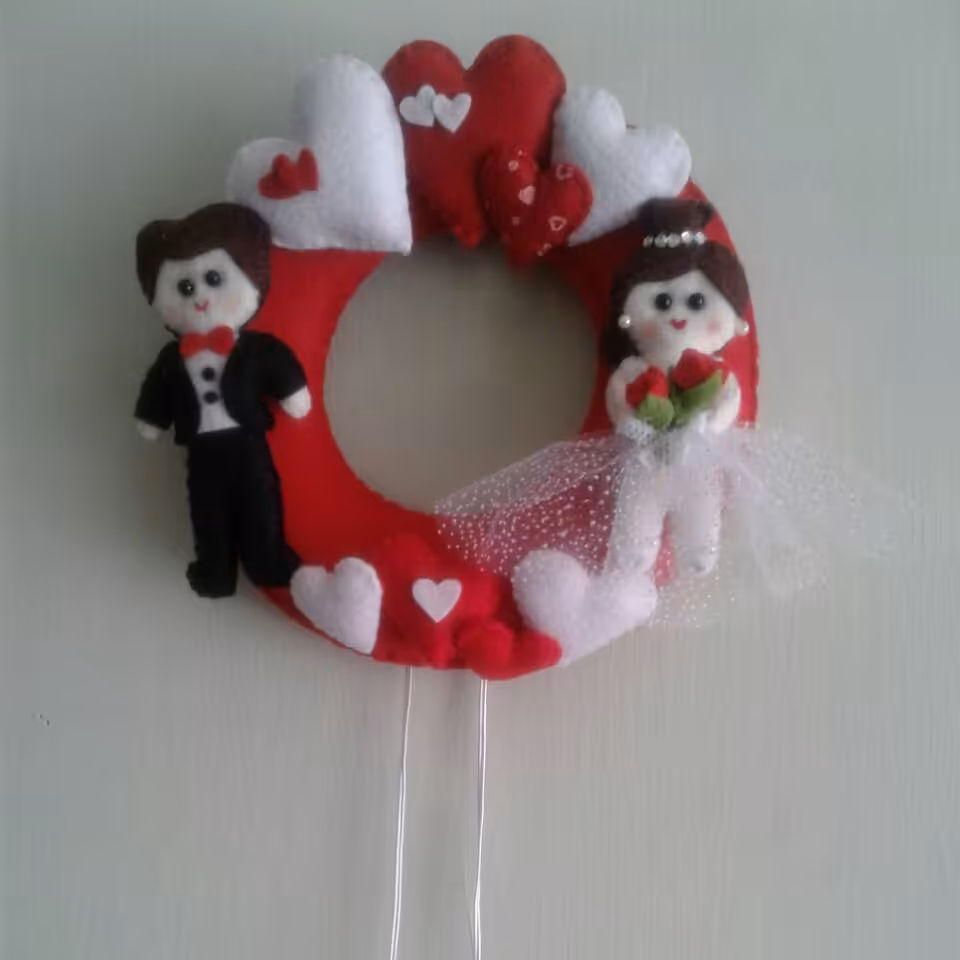 آویز در  عروس و داماد