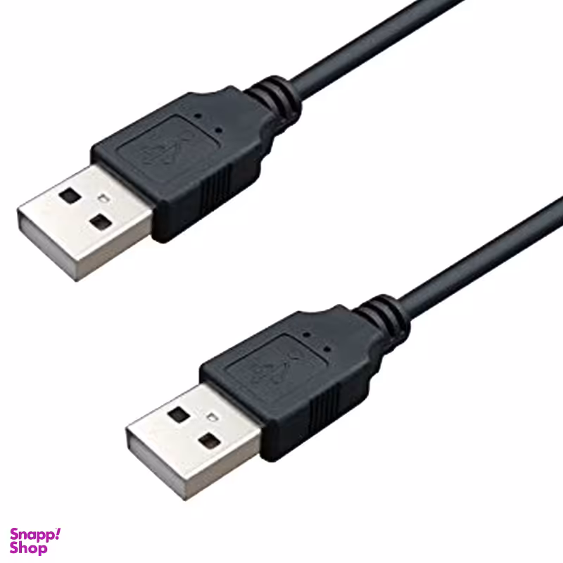 کابل تبدیل دو سر USB طول 20 سانتی‌ متر