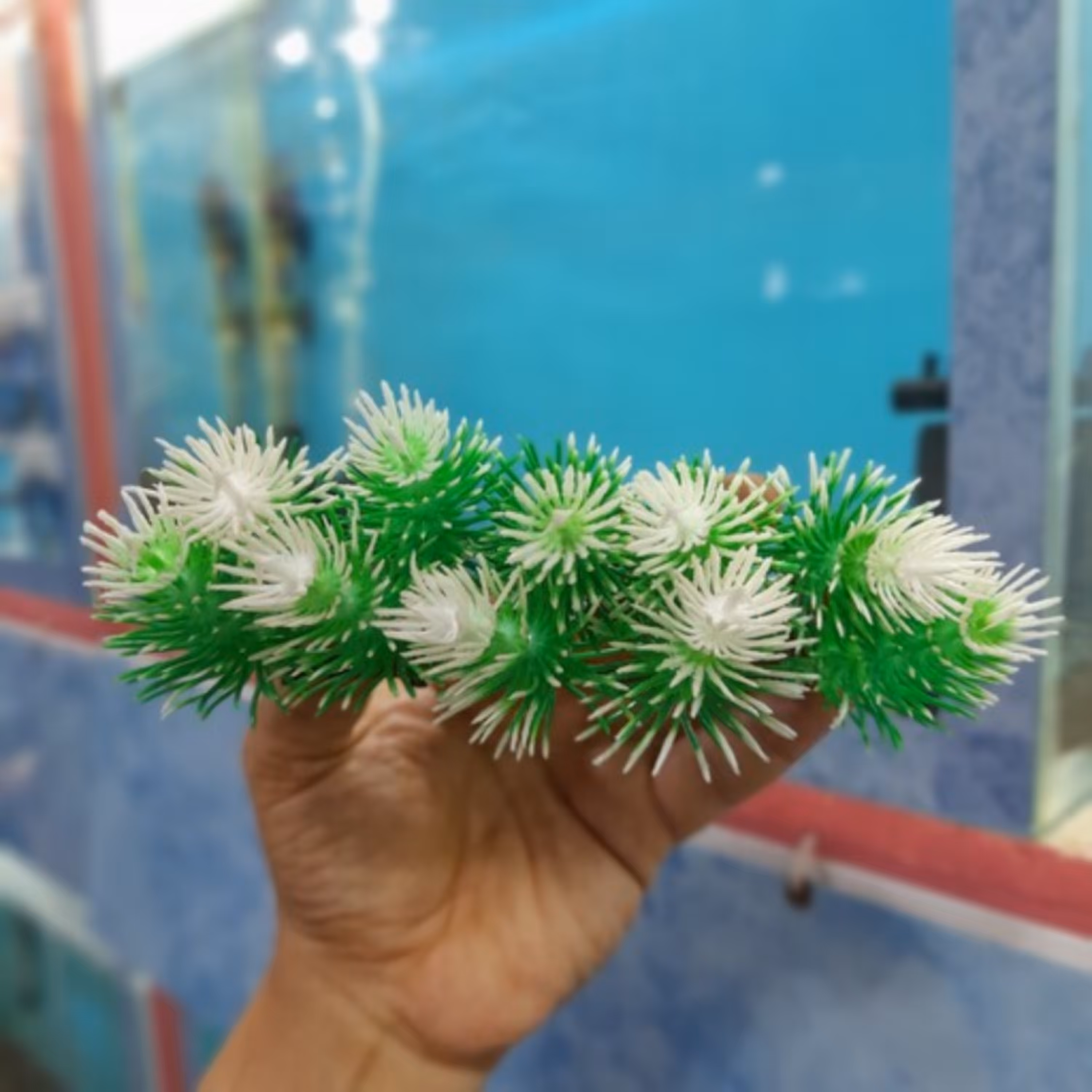 گیاه مصنوعی آکواریوم مدل کفی کد07