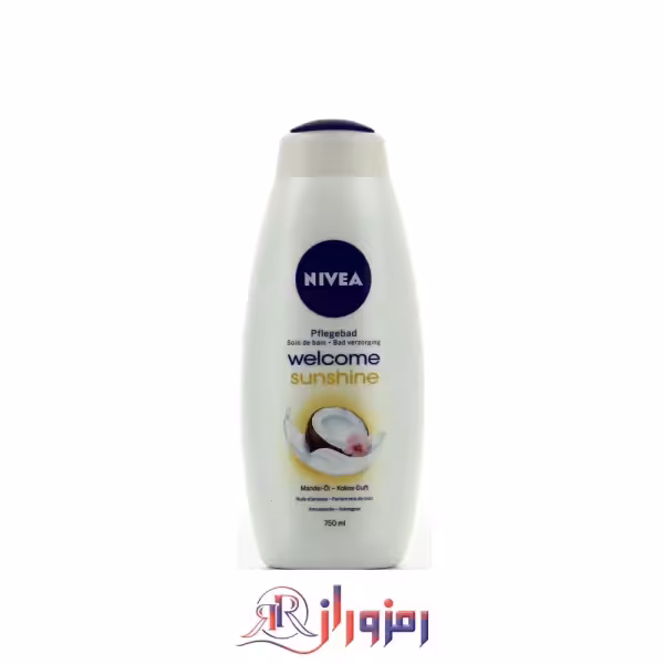 شامپو بدن کرمی نیوآ nivea مدل welcome sunshine حجم 750 میل