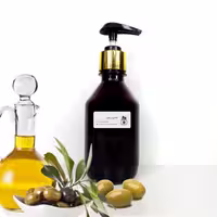 شامپو بدون سولفات زیتون irancosmed - شامپو گیاهی زیتون Sulfate Free ایران کازمد