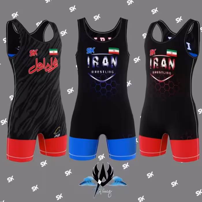 دو بنده کشتی طرح دورو همراه اول وایران  پارچه خارجی پس کرایه 