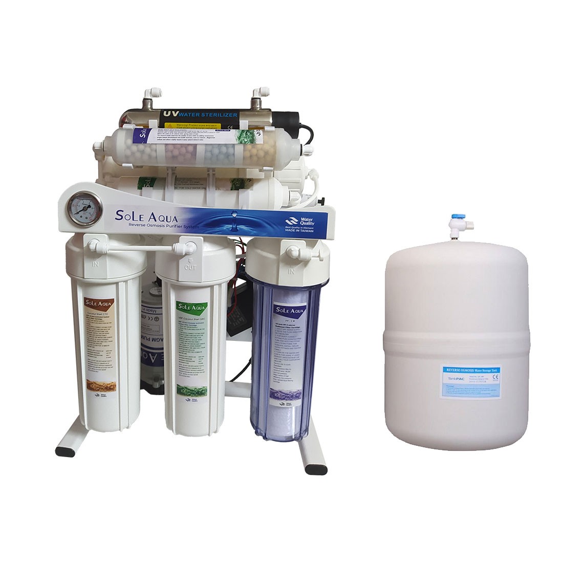 تصفیه آب سول آکوا مدل میکس و یووی Sole Aqua RO 102 MIX UV