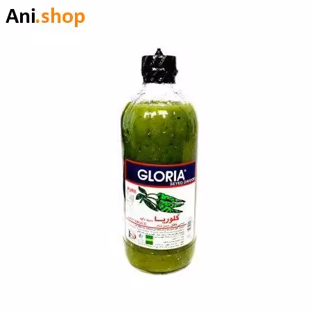 سس فلفل سبز تند 474 گرم گلوریا کد D9