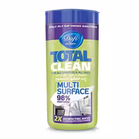 قیمت خرید اینترنتی دستمال مرطوب پاک کننده چند منظوره سطوح دافی 50 عددی | فارموکسین