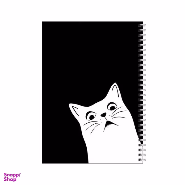 دفتر مشق 50 برگ بامبیلیپ طرح گربه متعجب کد 2598891