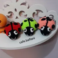جاکلیدی کفشدوزک دست بافت