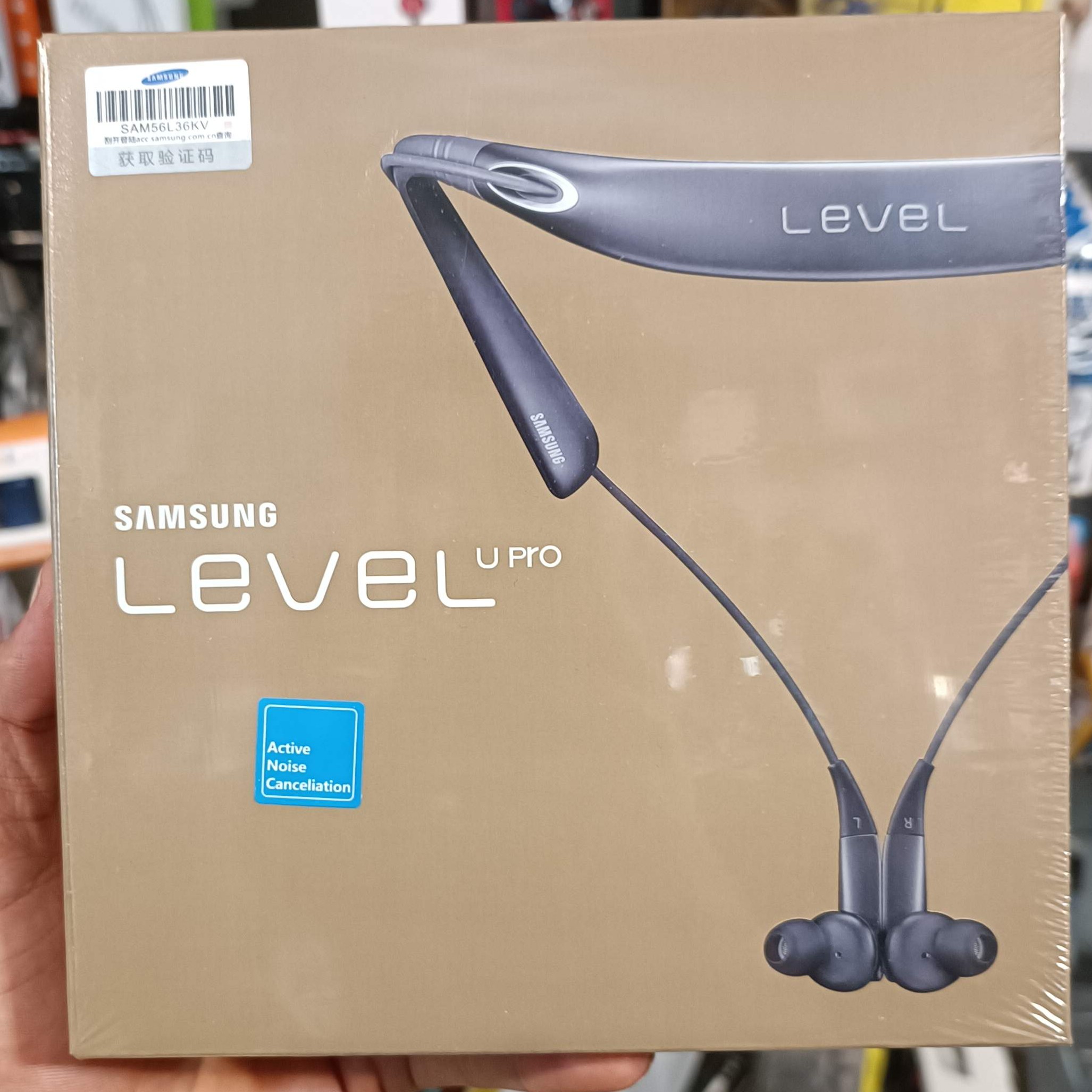 هندزفری بلوتوثی سامسونگ مدل EO-BN920CFEGW SAMSUNG LEVEL U PRO (ACTIVE NOISE) مشکی اورجینال