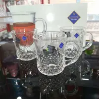 لیوان دسته دار مدل لانگ شفاف و نشکن