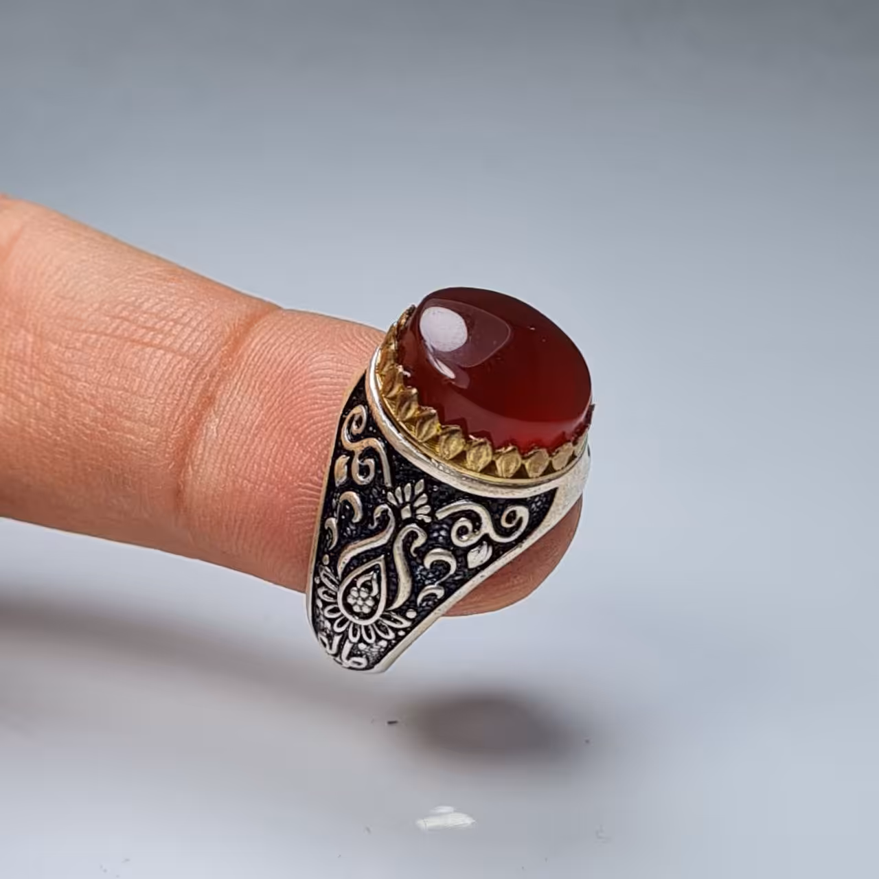 انگشتر عقیق یمنی