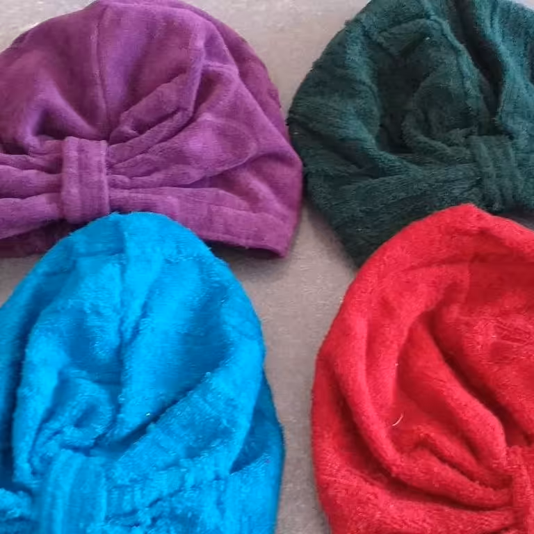 کلاه سر حموم 
مخصوص موهای خیس