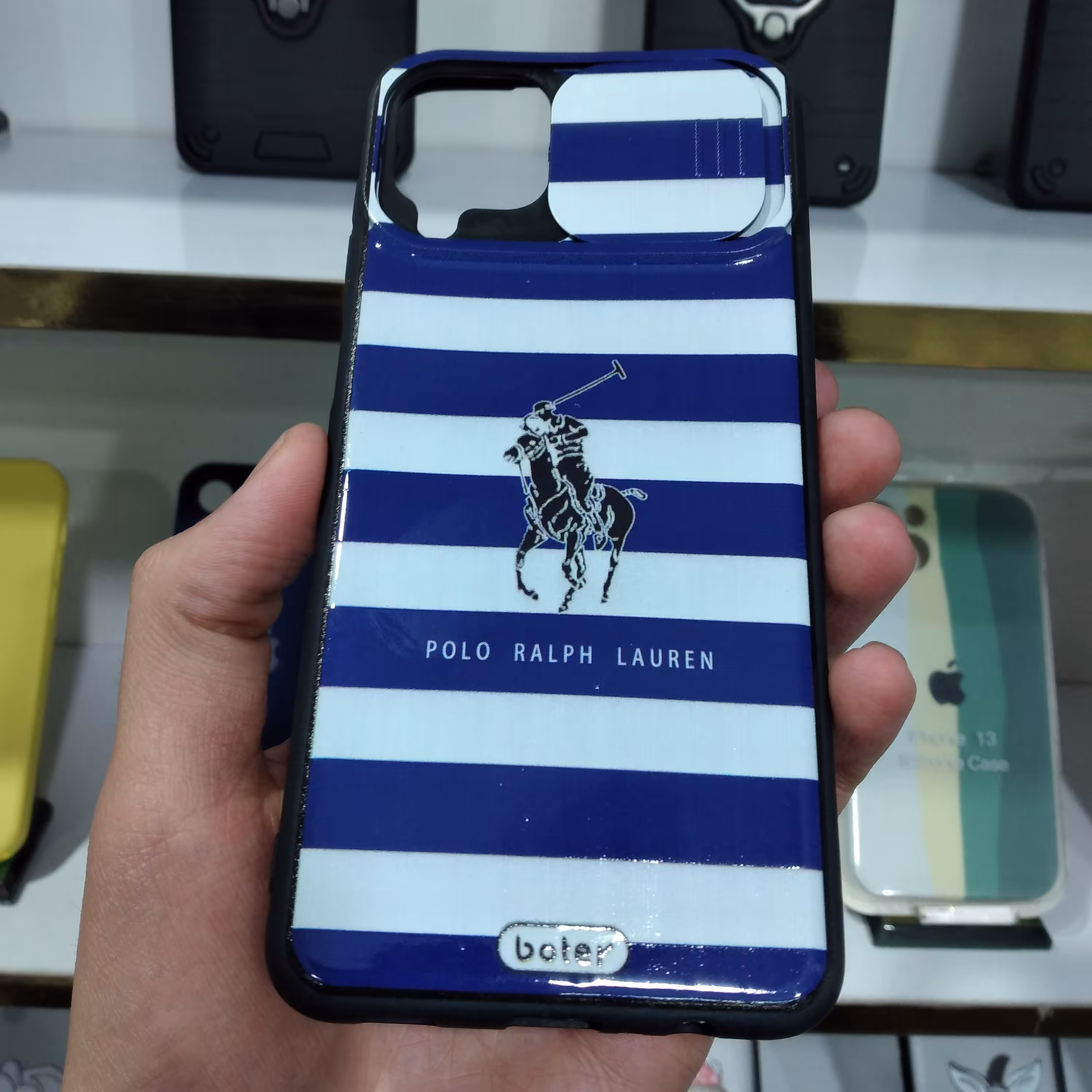 قاب گوشی سامسونگ A12 / M12 طرح دار  Boter محافظ دوربین دار