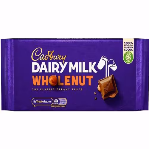 شکلات کدبری تخته‌ای (تبلت) فندق محصول انگلستان