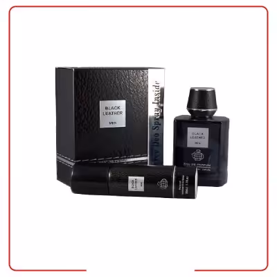 عطر ادکلن مردانه بلک لدر فراگرنس ورد با اسپری رایگان - بهترین مشابه کرید اونتوس