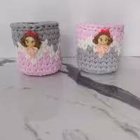 ست سبدهای زیبای دخترانه  مناسب لوازم آرایشی و بهداشتی و التحریر و..