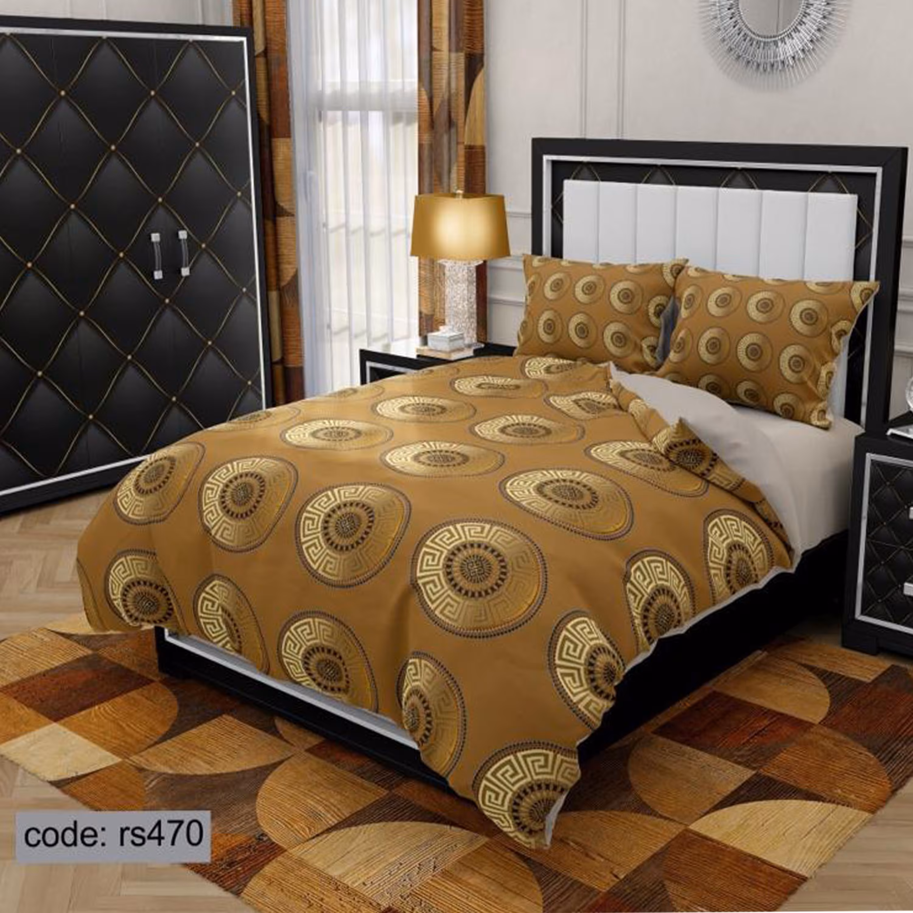 سرویس روتختی 1 نفره تنسل چاپی برندترک لند (Turk Land)  کد rs 470