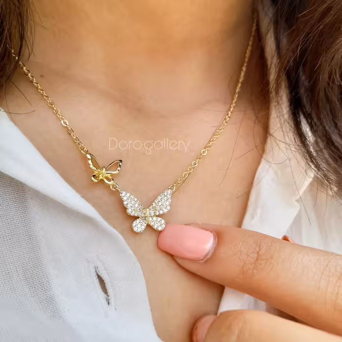 گردنبند پروانه
