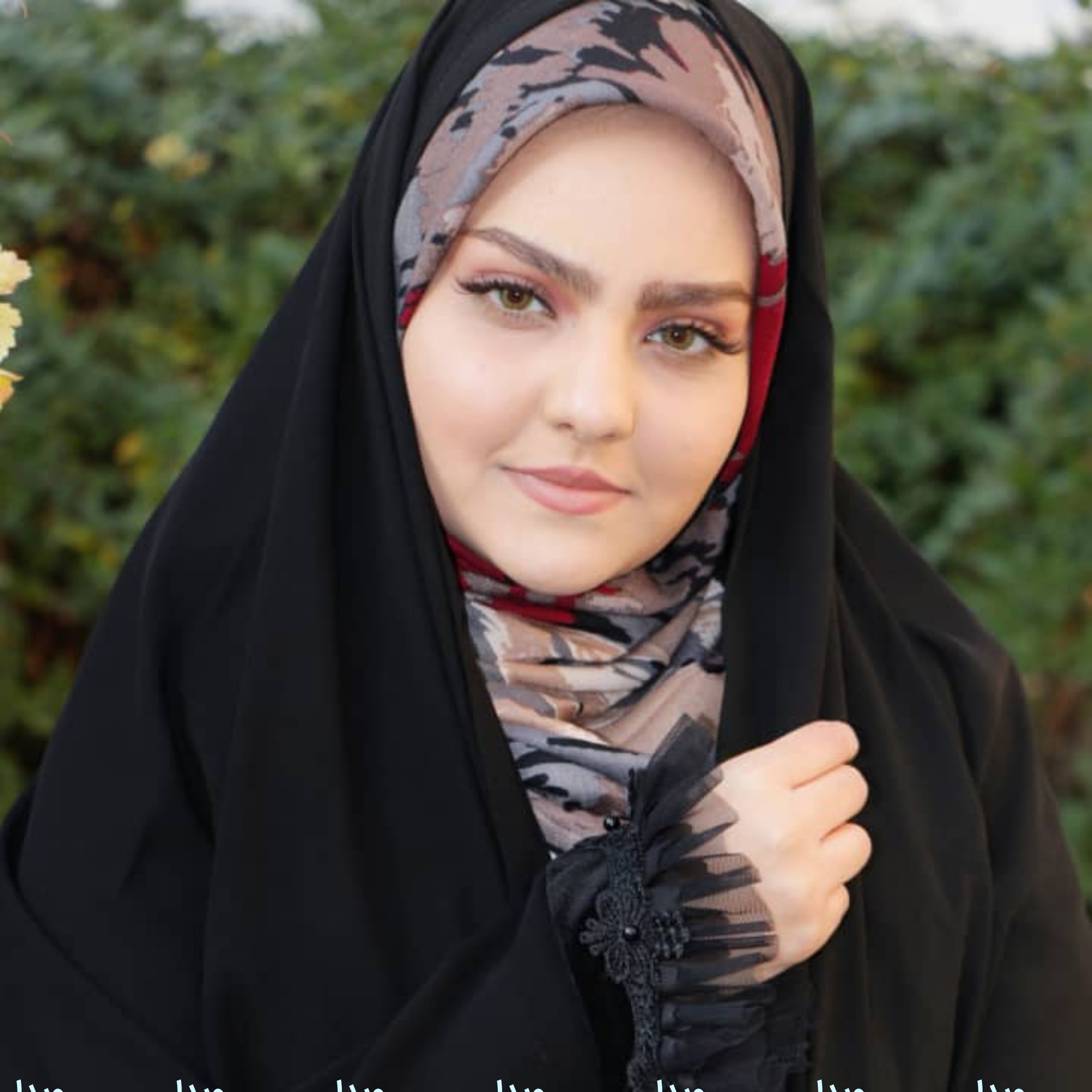 چادر دانشجویی مچ توری ندا قطری