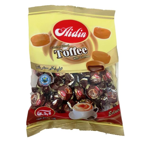 تافی با مغزی قهوه آیدین - 180 گرم | فروشگاه اینترنتی تاتا کالا