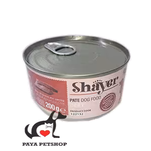 کنسرو سگ برند شایر مدل گوشت قرمز وزن 200 گرم
