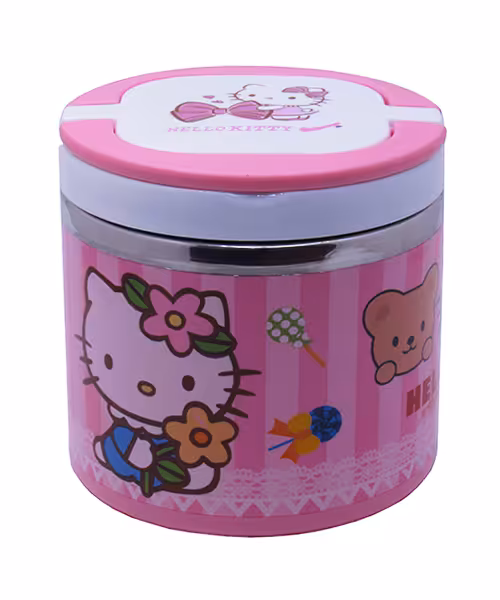 ظرف غذا داخل استیل یک طبقه لبه استیل