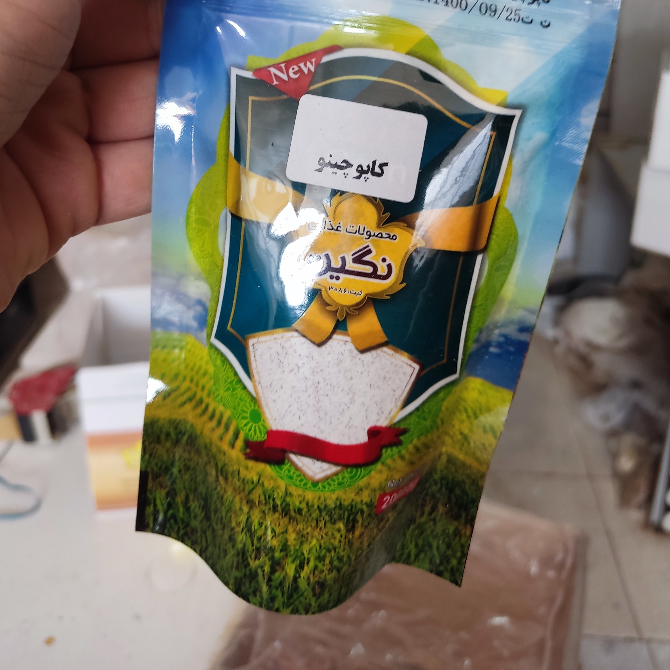 کاپوچینو تروبیکا یی وزن 100g+5 اصلی مارک نگین