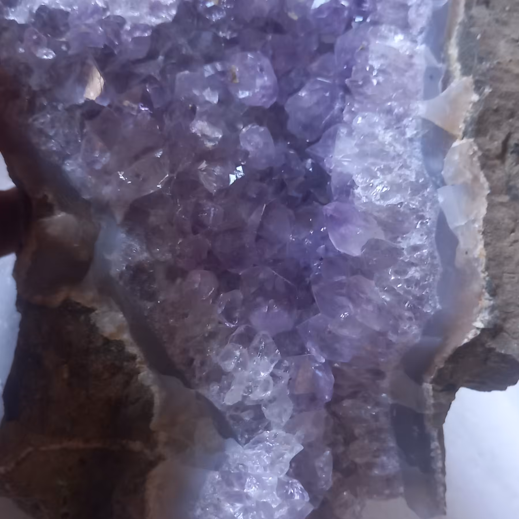 راف امیتیست بنفش عقیق ناب