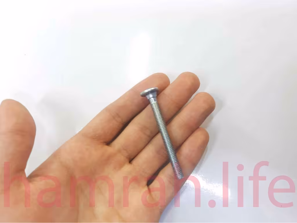 پیچ سر سپری 6 ارتفاع رزوه ها 60 mm