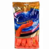 دستکش آشپزخانه گیلان مدل کرال ساق بلند سایز متوسط 12 عددی