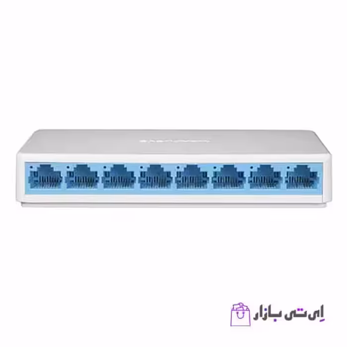 سوییچ شبکه 8 پورت مرکوسیس مدل MS108 | فروشگاه اینترنتی اِی تی بازار