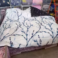 لحاف دو نفره دو رو6 تیکه دو رو