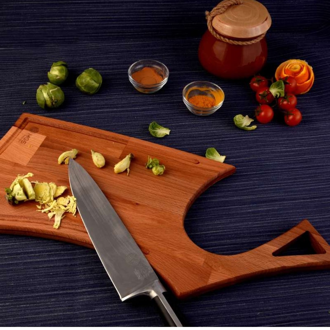 تخت گوشت چوبی ام جی اس