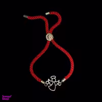 دستبند طلا 18 عیار زنانه آمانژ مدل فرشته کد D9555