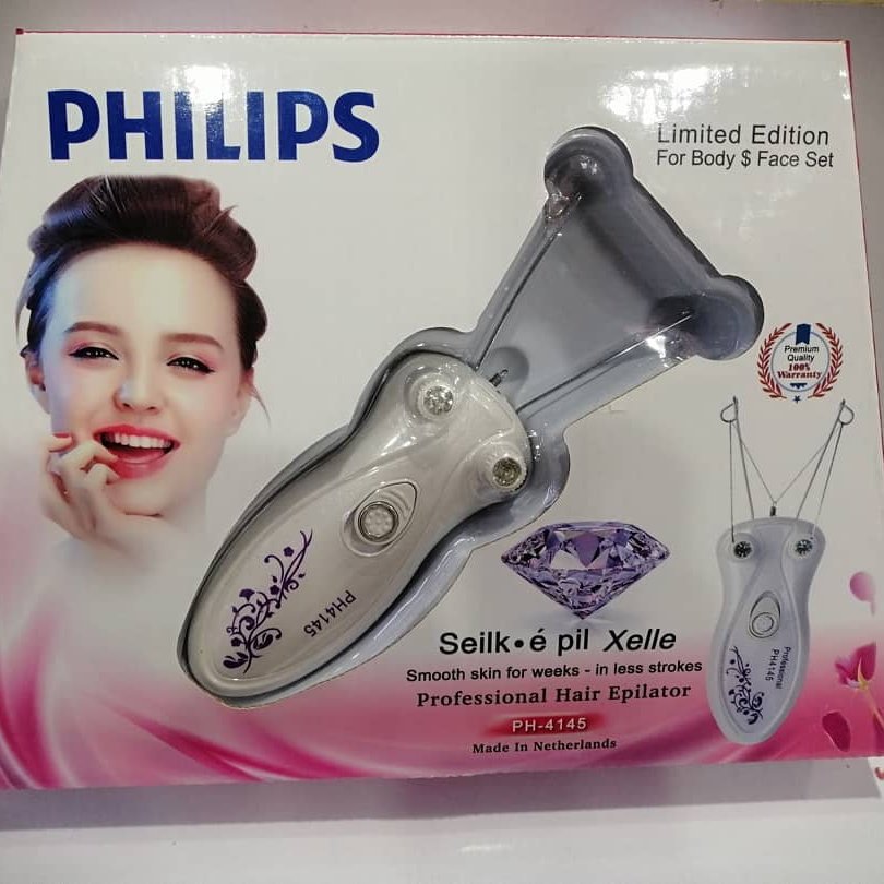 بندانداز فیلیپس مدل PH-4145 با پودر مخصوص و نخ