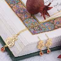 نیم ست انار