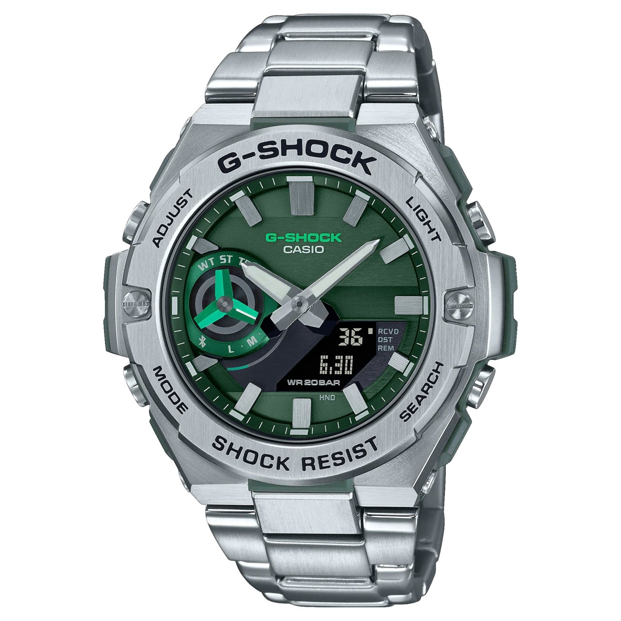 ساعت مچی عقربهای مردانه کاسیو مدل GST-B500AD-3ADR
