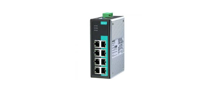 سوئیچ شبکه صنعتی موگزا 8 پورت EDS-308-MM-SC
