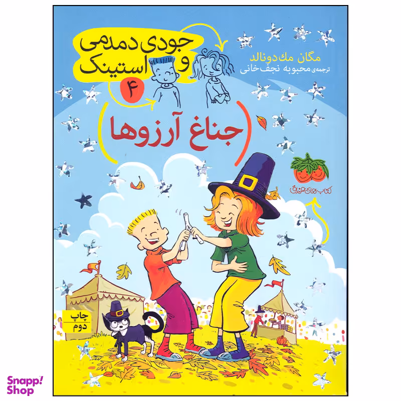 کتاب جودی دمدمی و استینک جناغ آرزوها اثر مگان مک دونالد انتشارات افق بی پایان