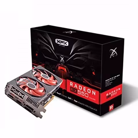 کارت گرافیک ایکس اف ایکس XFX Radeon RX 550 2G DDR5 استوک