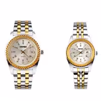 ست ساعت مچی عقربه ای زنانه ومردانه اسکمی مدل9098