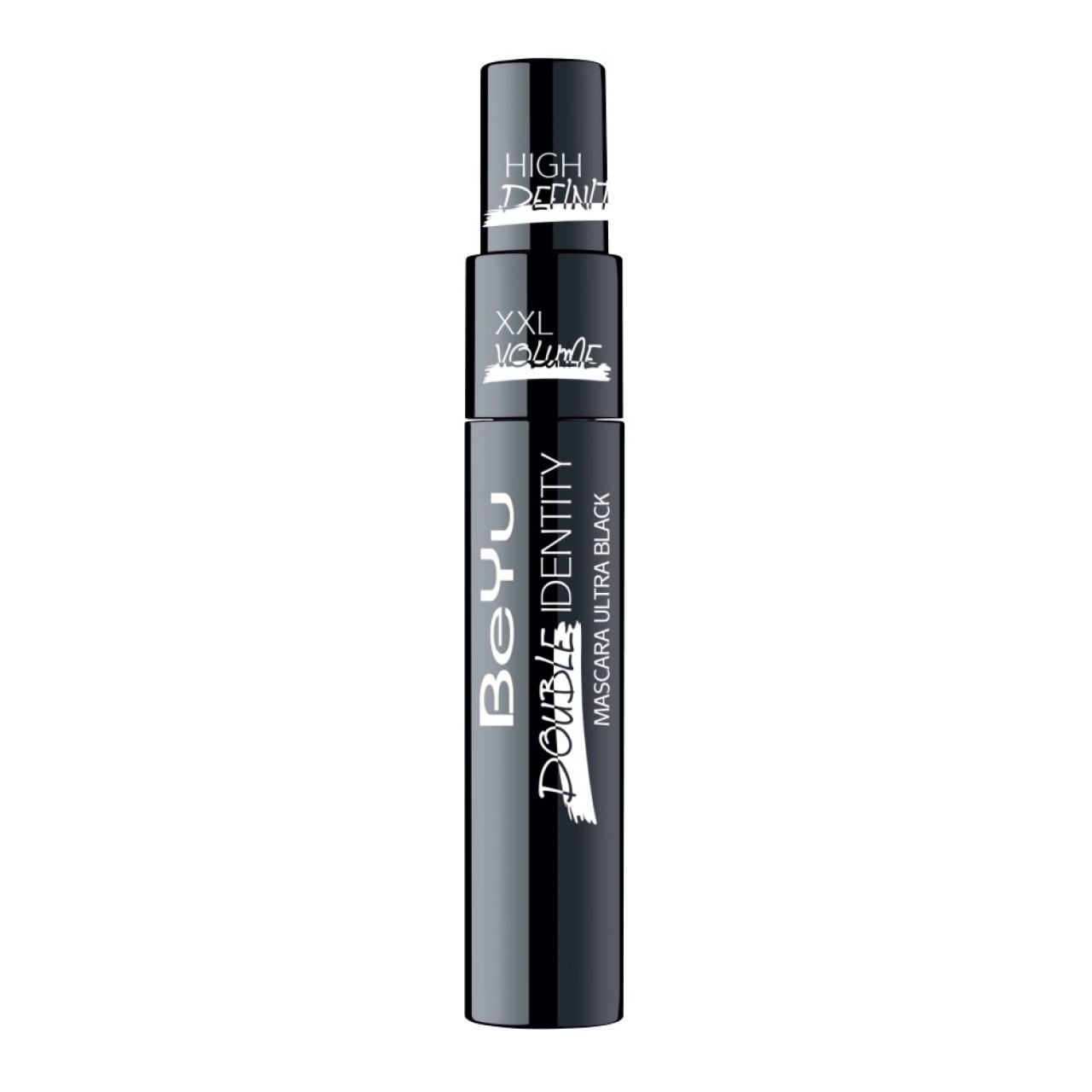 ریمل حجم دهنده بی یو مدل Double Identity Ultra Black