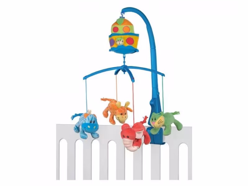 آويز تخت کودک طرح قايق موزيكال كشتی نوح playgro كد 110490