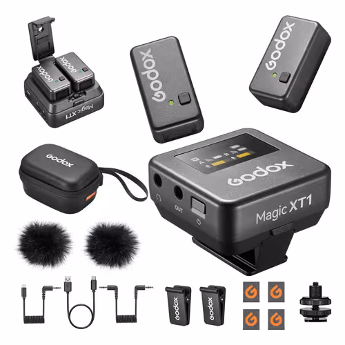 میکروفون دو کاربر گودکس Godox Magic XT1-C Wireless Microphone