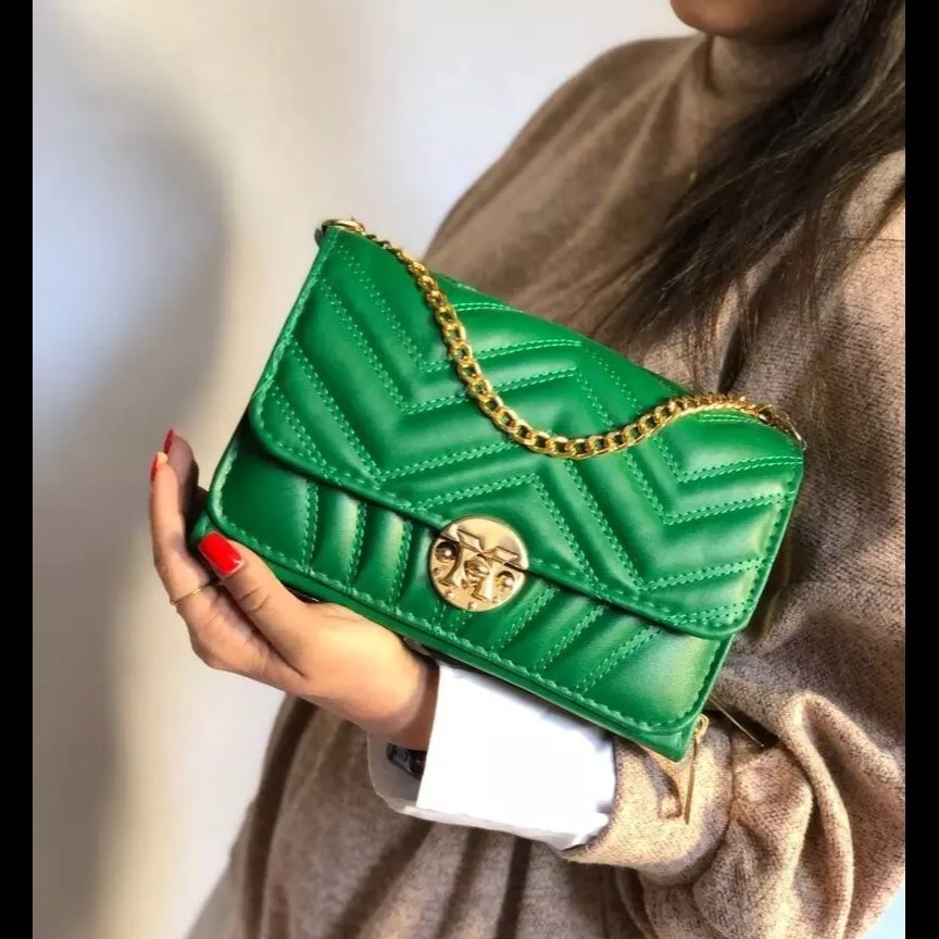 کیف پاسپورتی سبز کد 574