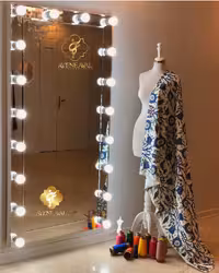 آینه قدی مدل آناستازيا با قاب تراش دار آينه ای 180 در 80 سانتیمتر - آینه اول