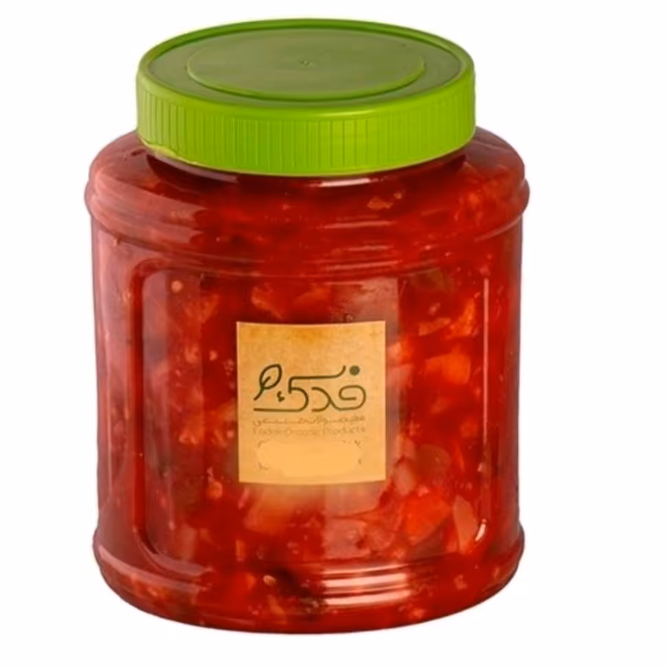 ترشی سالاد فصل (آب گوجه) 