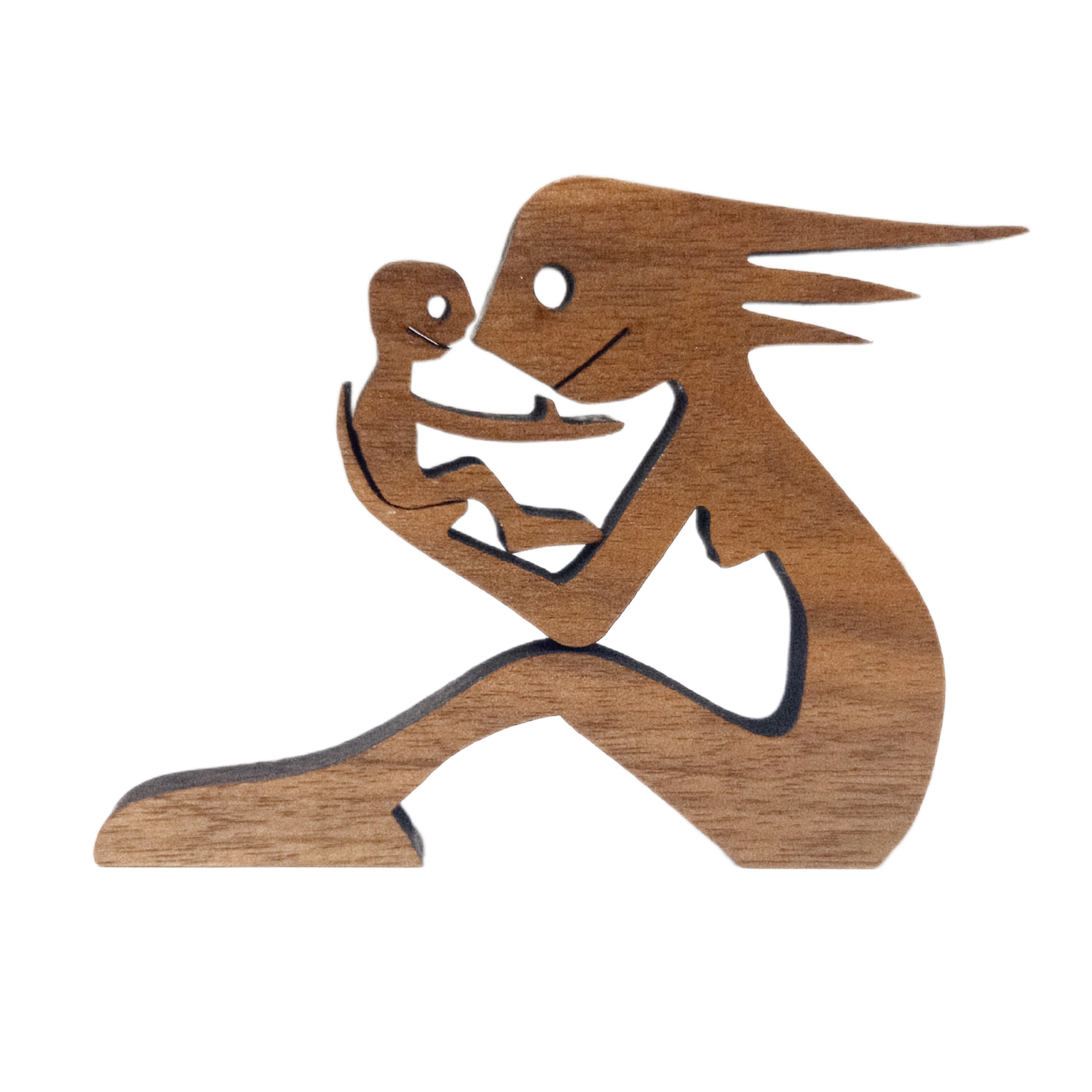 مجسمه چوبی مینیمال M 104