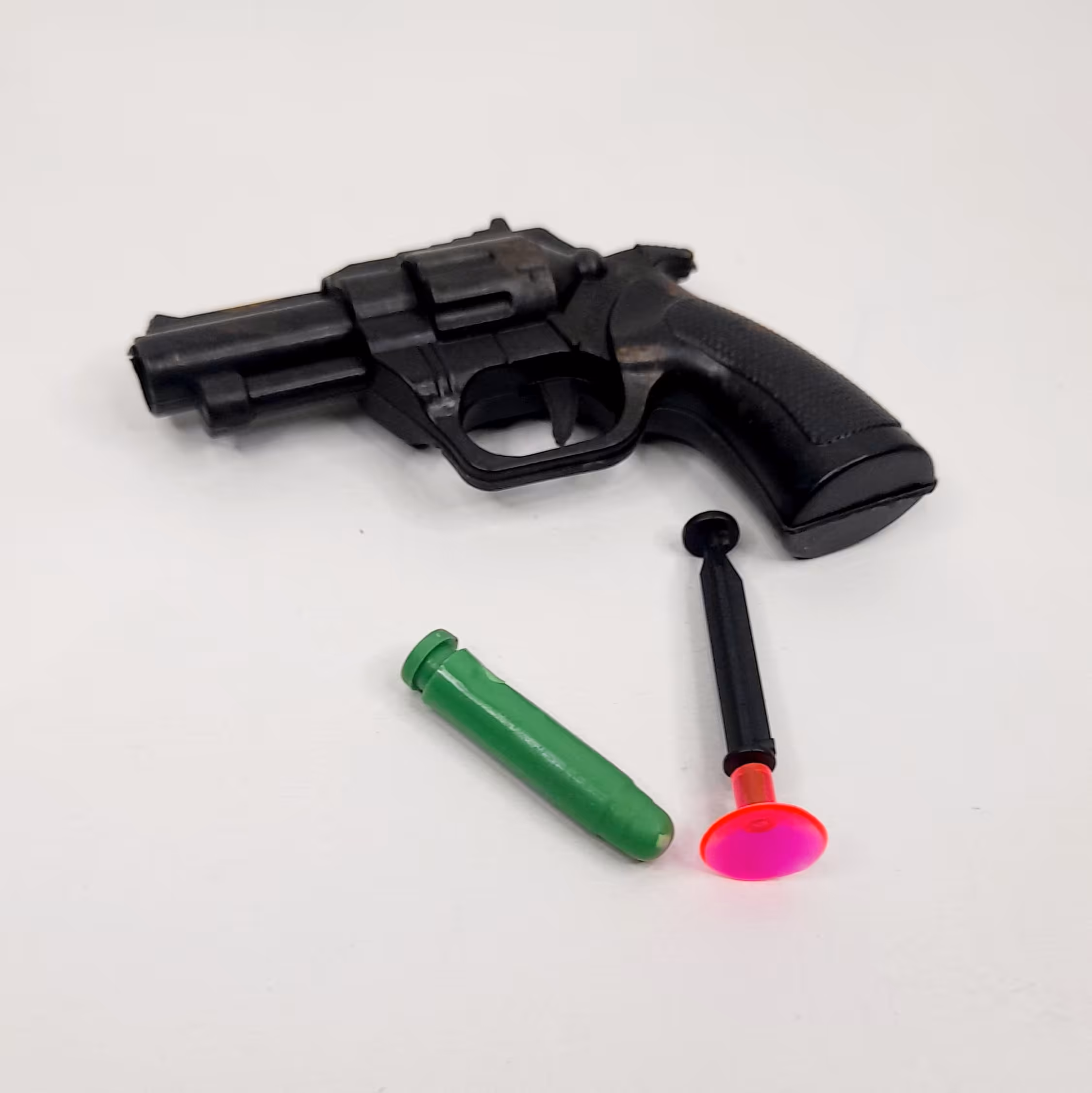 تفنگ پرتابی فانتزی کوچک همراه با 2 عدد تیر پرتابی بسته 1 عددی