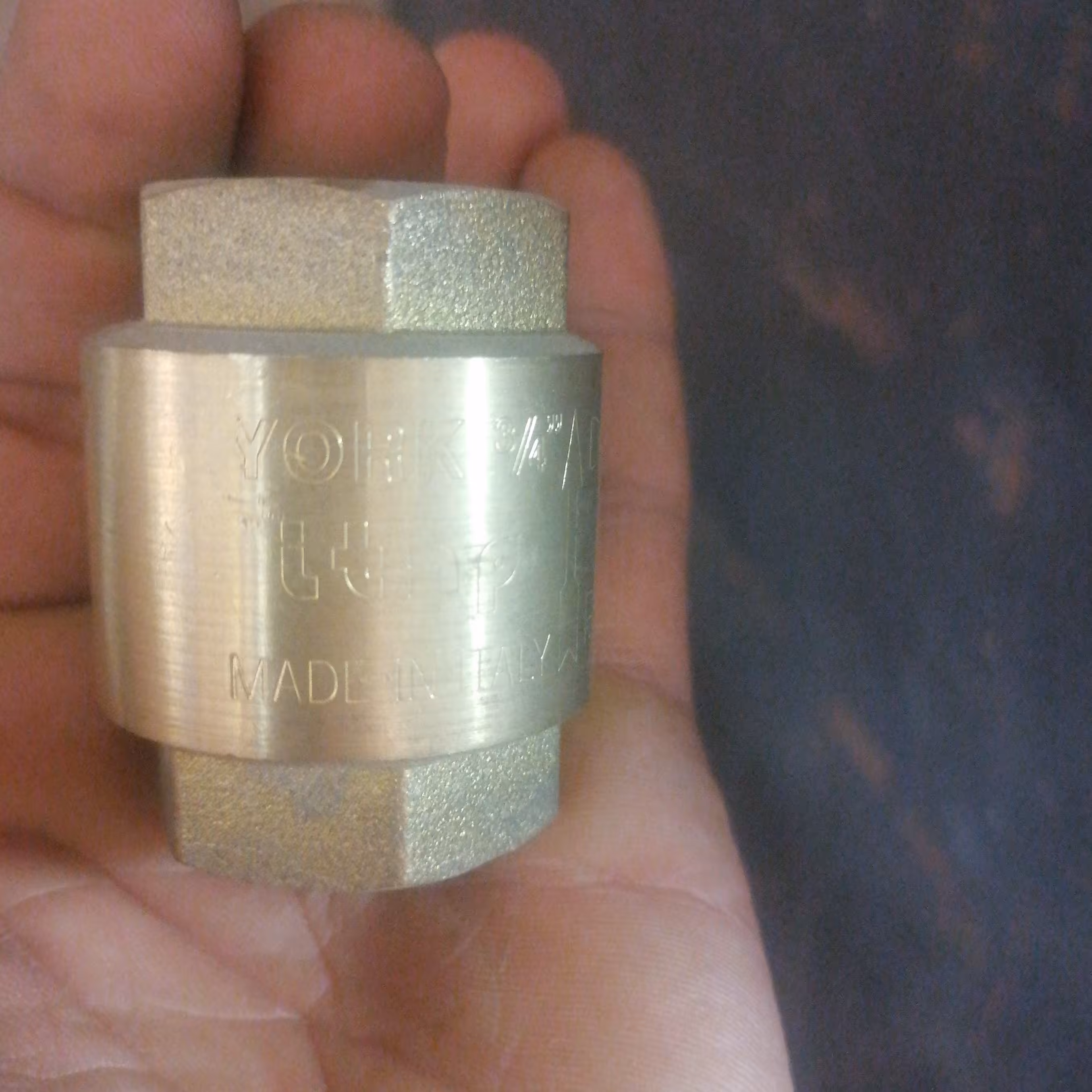 شیر یکطرفه ایتالیایی 2.5 یورک اصلی